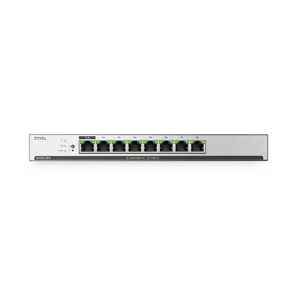 GS1915-8PDv2, 8-port GbE PoE Powered Smart Managed Switch
