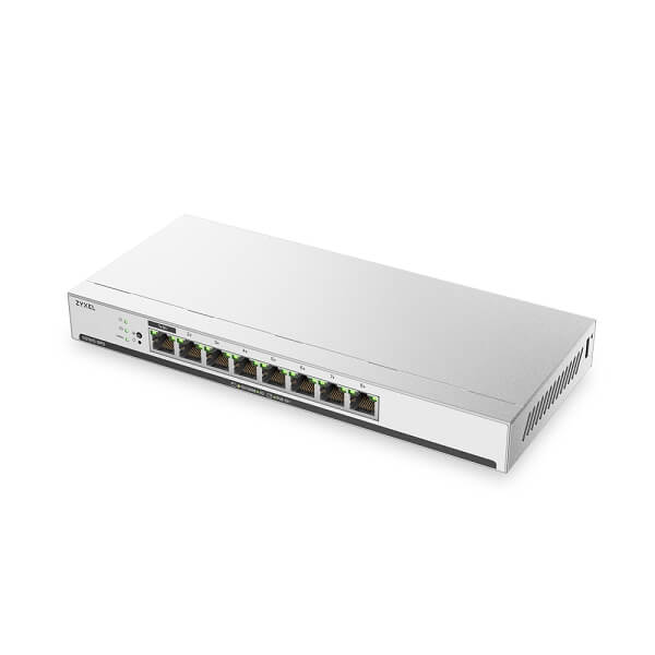 GS1915-8PDv2, 8-port GbE PoE Powered Smart Managed Switch