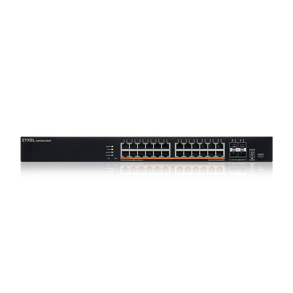 XMG2230-28HP, 24-port 2.5G PoE L3 Access Switch with 4 10G Uplink