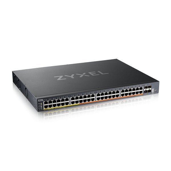 XMG2230-52HP, 32-port GbE and 16-port 2.5G PoE L3 Access Switch with 4 10G Uplink