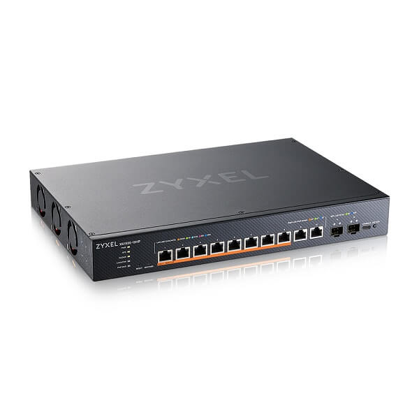 XS1935-12HP, 8-port 10G Multi-Gig PoE Lite-L3 Smart Managed Switch with 4 10G Uplink