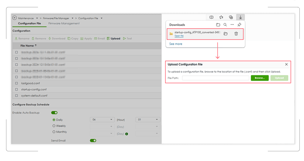 USG Configuration Converter