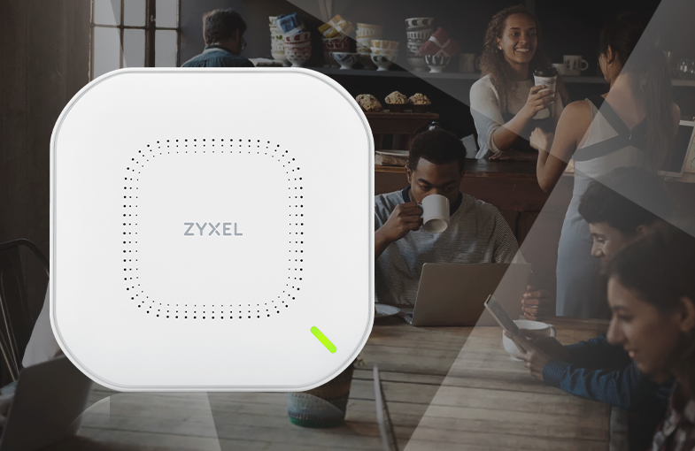 Zyxel WiFi 6 Access Point with Smart Antennas Delivers Performance, Affordability for High-Density Environments