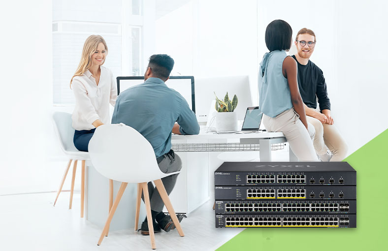 Zyxel Networks launches smart managed switches to offer an affordable, eco-friendly 10GbE migration for small businesses