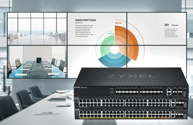 New L3 access switches from Zyxel help organizations keep on top of growing bandwidth demands