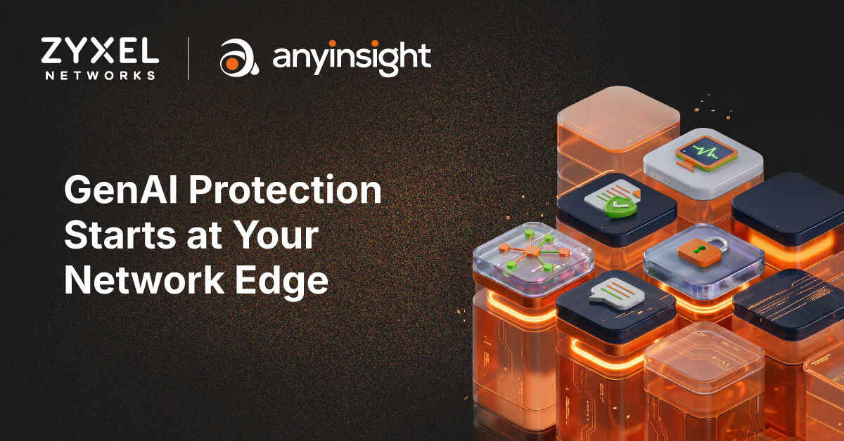 Zyxel Networks introduces GenAI Protection, enhancing firewall security for SMBs to manage generative AI safely at the network edge.