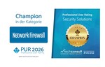 “Zyxel Networks named Champion in Network Firewall category, PUR 2026 by techconsult.”