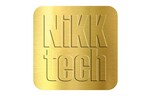 Nikktech Gold Award badge: a rounded square of brushed gold metal with "NIKK tech" embossed on the surface