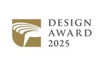 Design award logo for the year 2025, featuring a modern aesthetic and vibrant colors.