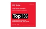 The top 1% award logo of the S&P Global Sustainability Yearbook