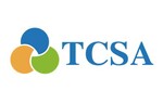 TCSA logo displayed on a white background, featuring a modern design with bold lettering