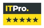  IT Pro logo featuring five stars, symbolizing excellence and high quality in technology services.