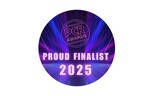Emblem representing the Proud Finalist 2025, showcasing a distinctive logo design celebrating the recognition.