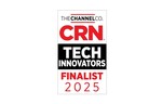 A graphic showcasing the Channel Co CRN Tech Innovators finalist designation, representing excellence in tech innovation.