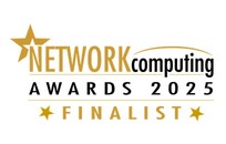 Logo of the Network Computing Awards adorned with gold stars, representing achievement in the IT industry