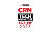 A graphic showcasing the Channel Co CRN Tech Innovators finalist designation, representing excellence in tech innovation.