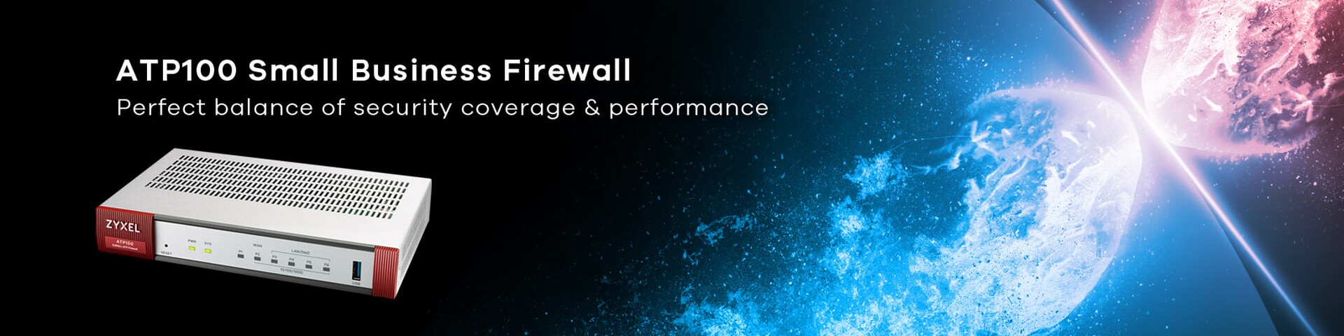 Großer Netzwerkschutz für kleine Unternehmen mit der erschwinglichen Firewall ATP100 von Zyxel