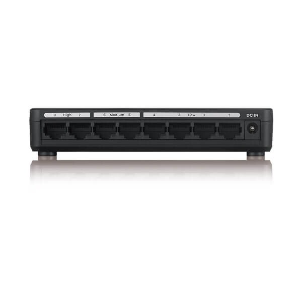 GS-108S v2, 8-Port Desktop Gigabit Ethernet Media Switch