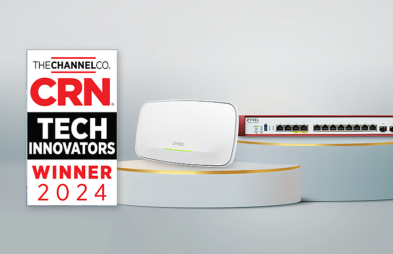 Zyxel Networks Wins Two CRN 2024 Tech Innovator Awards