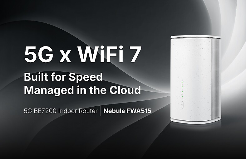 Cloud-managed 5G and WiFi 7 solutions built for speed, ensuring fast and reliable internet connectivity.