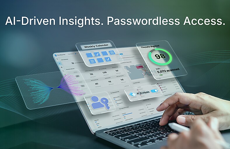 passwordless logins and AI-driven security