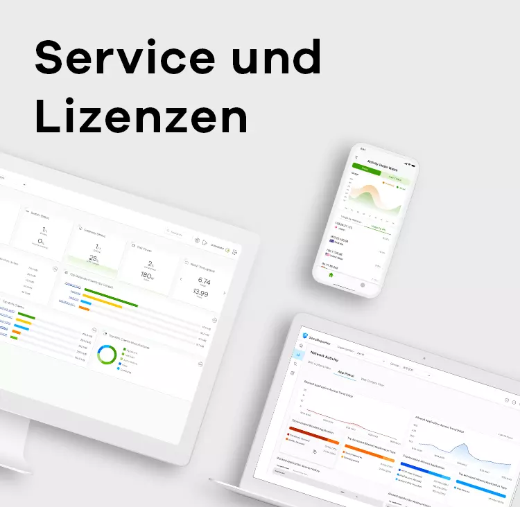 Service und Lizenzen