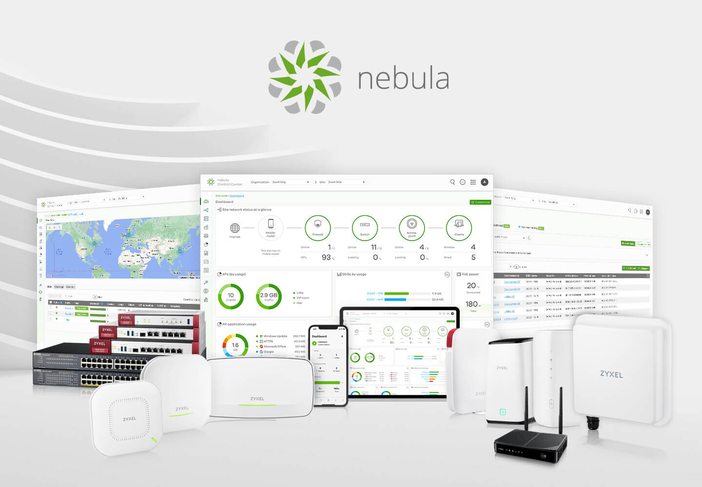 Zyxel Nebula: Seamless remote management, anytime.