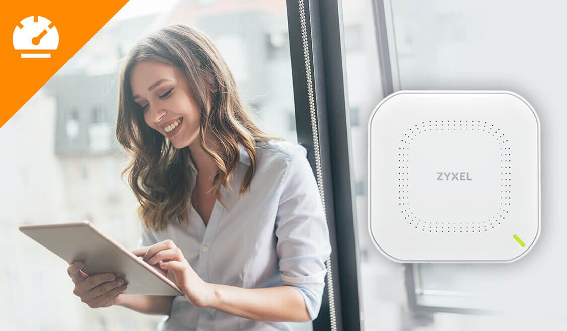 Schnelleres WiFi 6, ideal für kleine und mittlere Unternehmen und Privatanwender