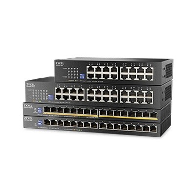 16/24-port GbE Unmanaged Switch
