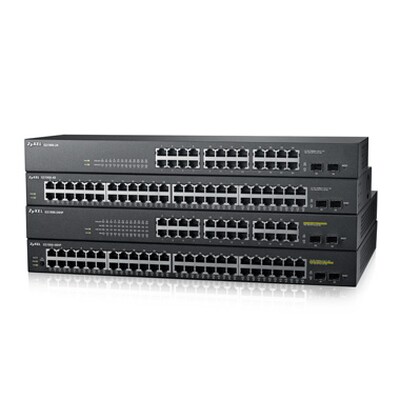 GS1900 Serie, 8/10/16/24/48-port GbE Smart Managed Switch
