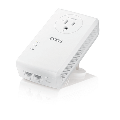 PLA5456, 2000 Mbps HomePlug AV2 Powerline Pass-Thru 2-Port Gigabit Ethernet Adapter
