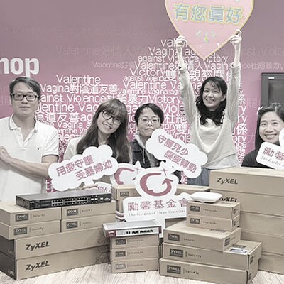 Cybersecurity of non-profit Organization, The Garden of Hope Foundation, with Zyxel Networks' firewall 
