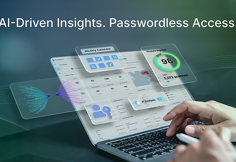 passwordless logins and AI-driven security