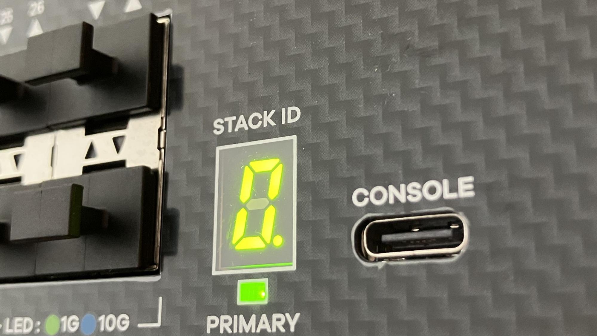 7-segment display and Primary LED